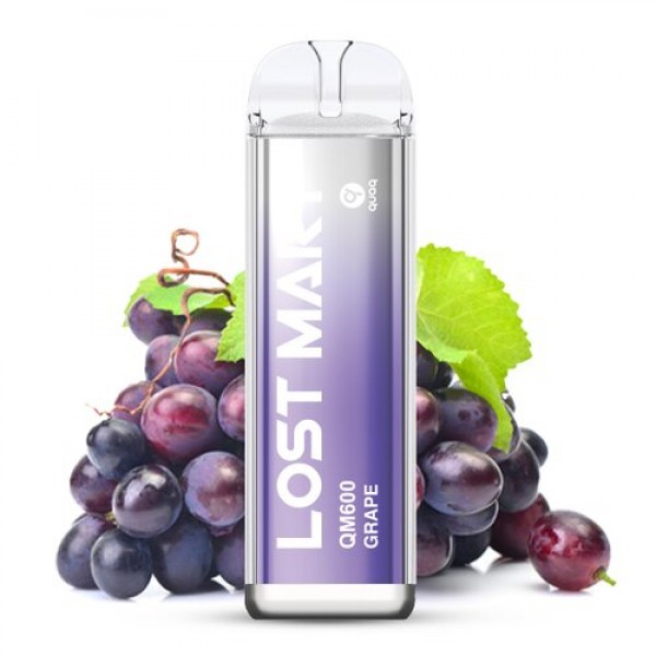 Lost Mary - QM600 Einweg E-Zigarette - Grape 20mg/ml