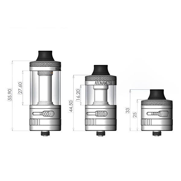 Steam Crave Aromamizer Supreme RDTA v2 Selbstwickler Tank