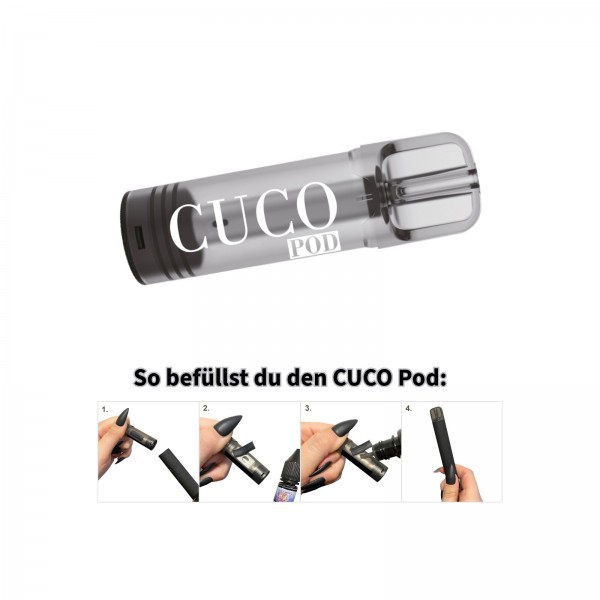 1x Cuco Universal Leerpod für Vape-Basisgeräte