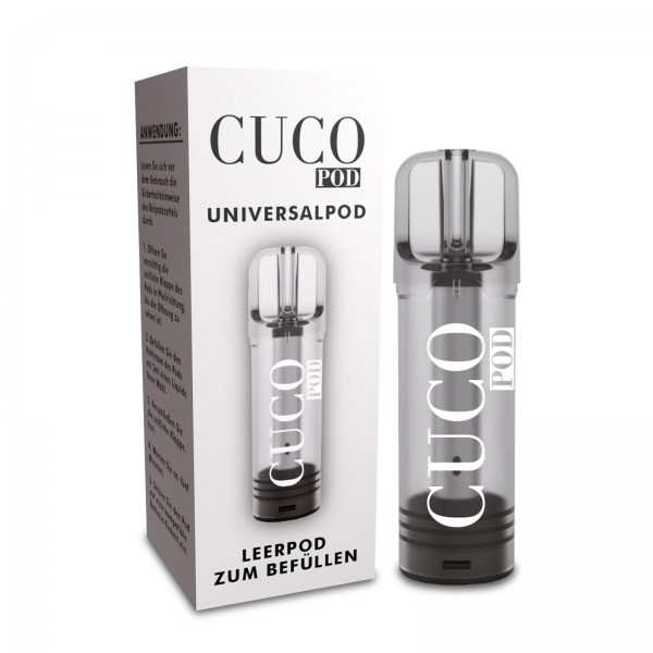 1x Cuco Universal Leerpod für Vape-Basisgeräte