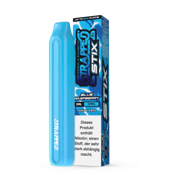 Strapped STIX - Blue Raspberry Einweg E-Zigarette