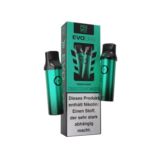 2x Pod Salt Evolve Prefilled Pod - Fresh Mint 20mg