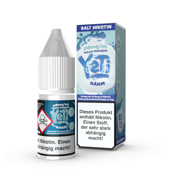 Yeti - 10ml Nikotinsalz Liquid - Bähm