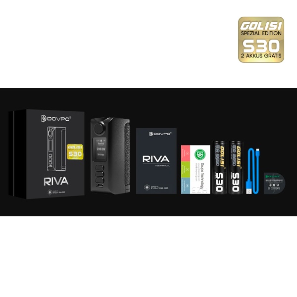 Dovpo Riva DNA 250C Mod Akkuträger - Golisi Edition