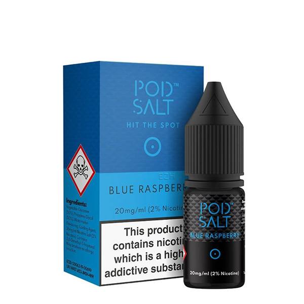 PodSalt - Blue Raspberry - 10ml Nikotinsalz-Liquid