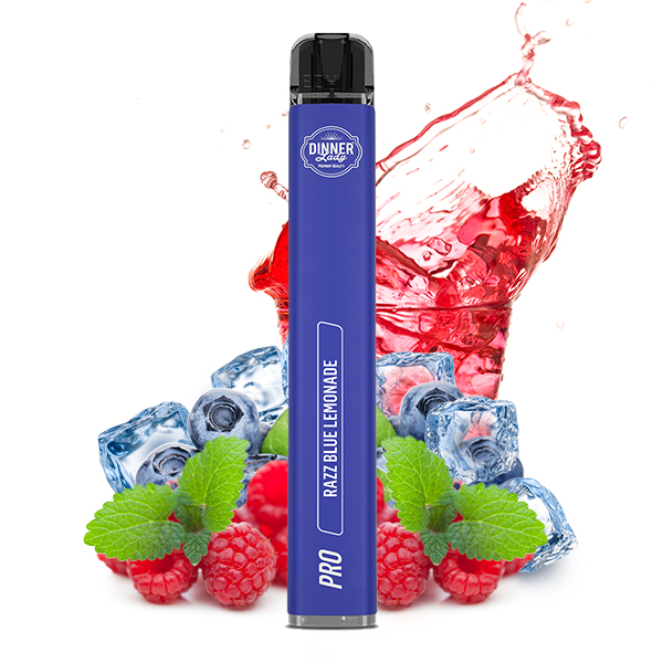 Vape Pen Pro Einweg E-Zigarette - Razz Blue Lemonade 20mg/ml