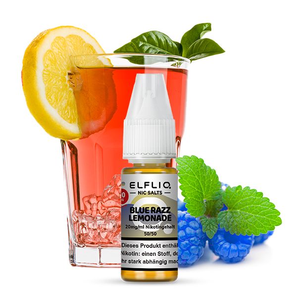 Elfliq Blue Razz Lemonade - 10ml Nikotinsalz-Liquid