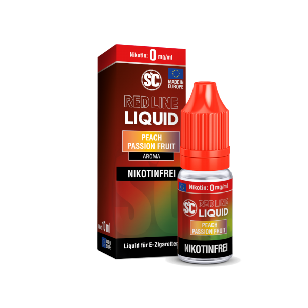 Red Line - Peach Passion Fruit - 10ml Nikotinsalz-Liquid