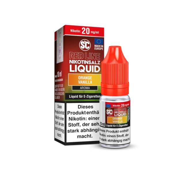 Red Line - Orange Vanilla - 10ml Nikotinsalz-Liquid