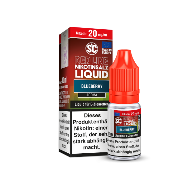 Red Line - Blueberry - 10ml Nikotinsalz-Liquid