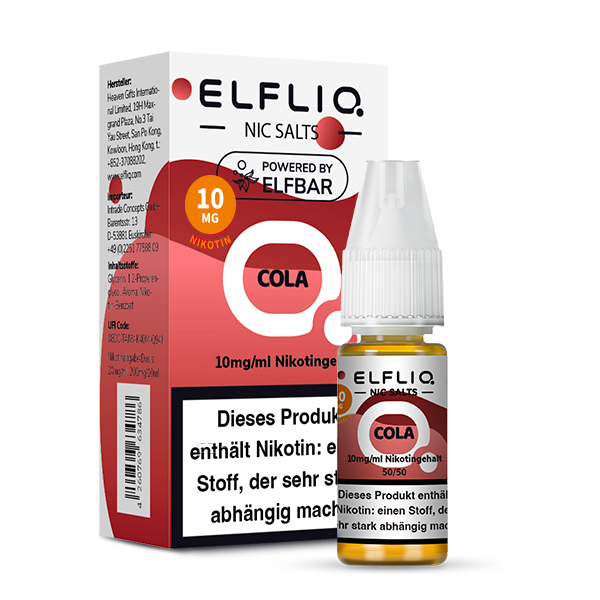 Elfliq Cola - 10ml Nikotinsalz-Liquid