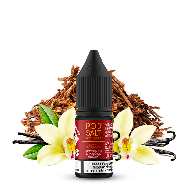 PodSalt - Origin Royal Tobacco - 10ml Nikotinsalz-Liquid