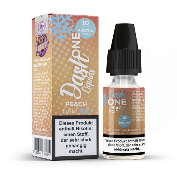 Dash One - Peach Ice - 10ml Nikotinsalz Liquid