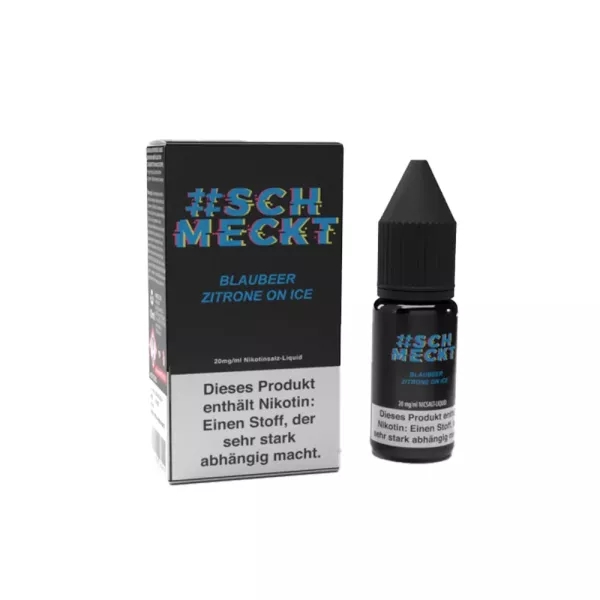 Blaubeer Zitrone on Ice 10ml Nikotinsalz-Liquid