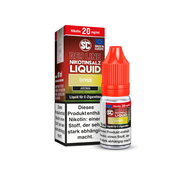 Red Line - Citrus - 10ml Nikotinsalz-Liquid