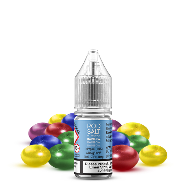 PodSalt - Xtra Rainbow - 10ml Nikotinsalz-Liquid