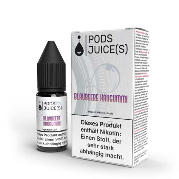 Blaubeere Kaugummi - 10ml Liquid