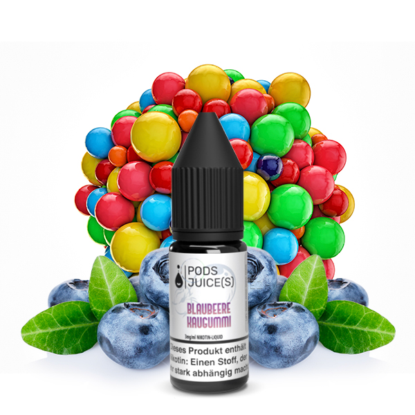 Blaubeere Kaugummi - 10ml Liquid