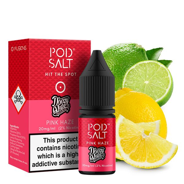 PodSalt - Fusion Pink Hace - 10ml Nikotinsalz-Liquid