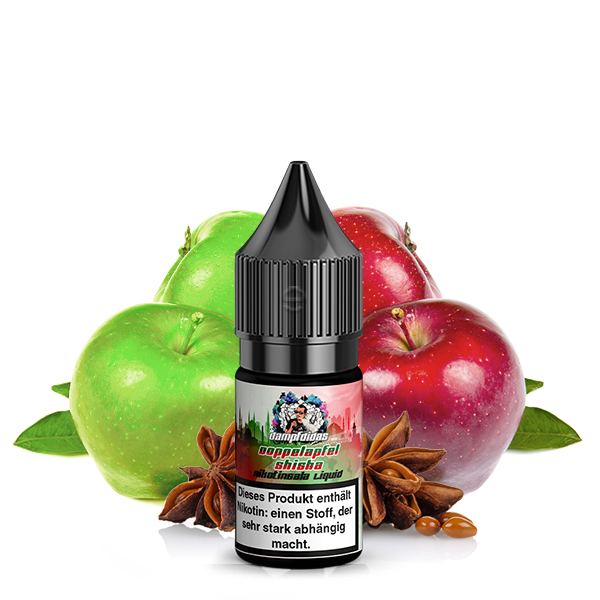 Doppelapfel Shisha - 10ml Nikotinsalz-Liquid 20mg/ml