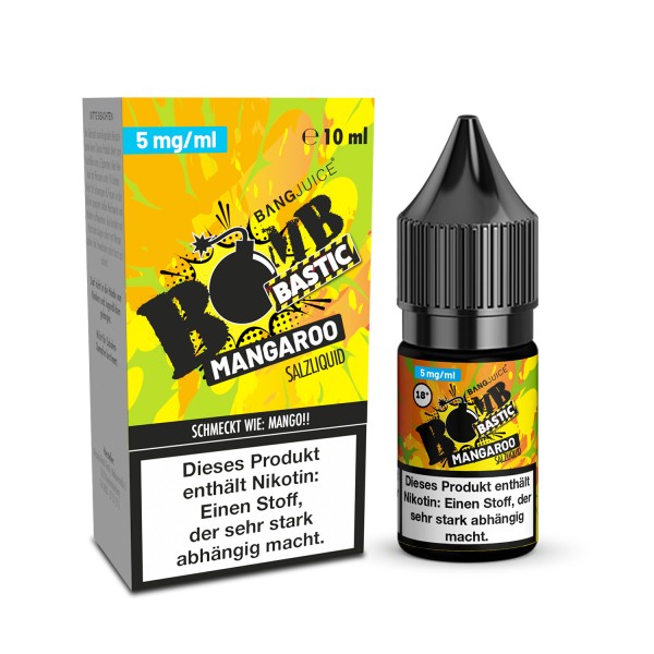 Bombbastic - Mangaroo - 10ml Nikotinsalz-Liquid