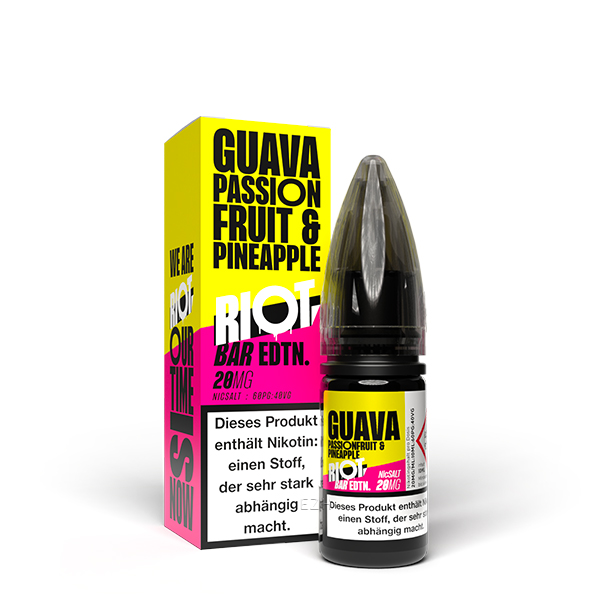 Bar Edition - Guava, Passionfruit & Pineapple - 10ml Nikotinsalz-Liquid