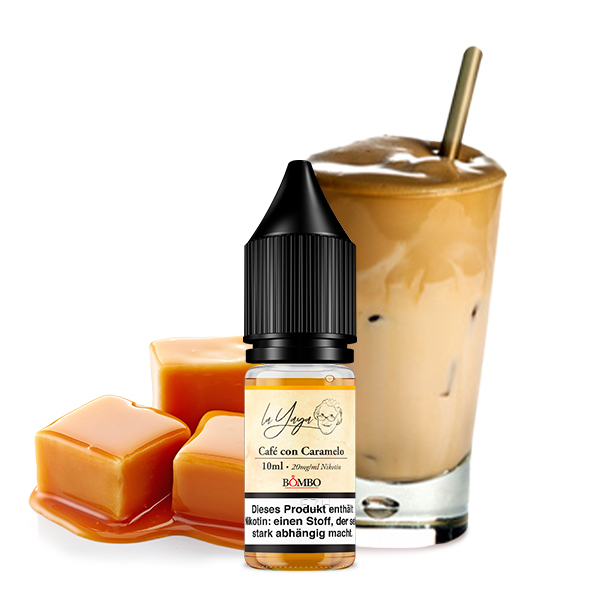 Cafe Caramelo - 10ml Nikotinsalz-Liquid 20mg/ml