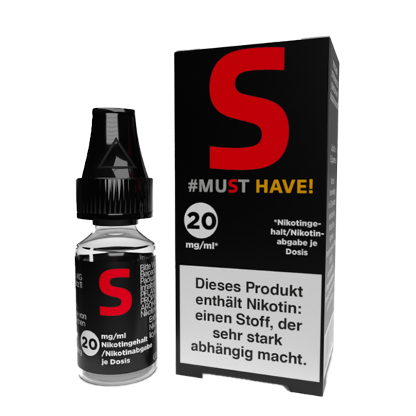 S - 10ml Nikotinsalz-Liquid 20mg/ml