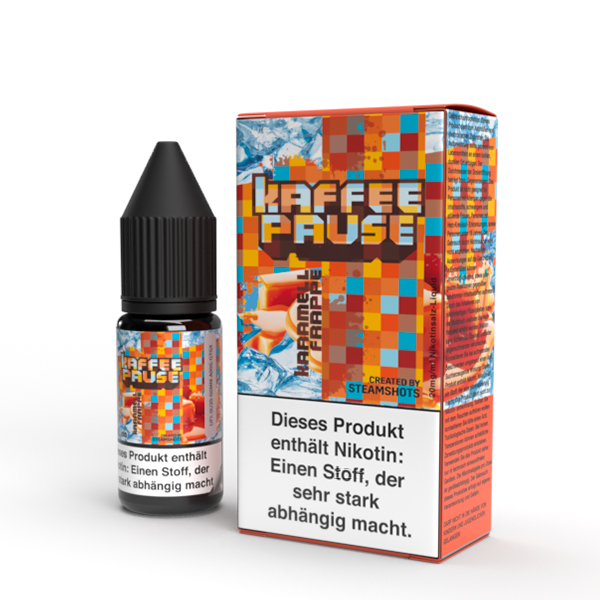 Karamell Frapé Ice - 10ml Nikotinsalz-Liquid 20mg/ml