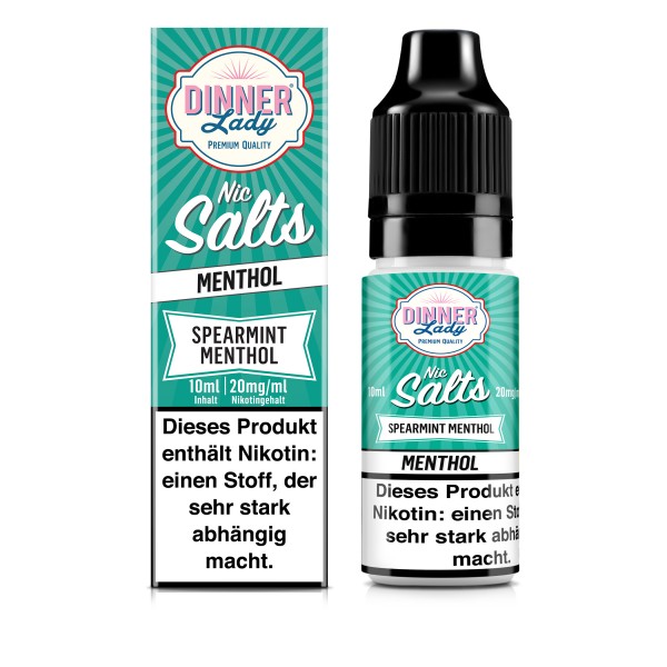 Spearmint Menthol - 10ml Nikotinsalz-Liquid