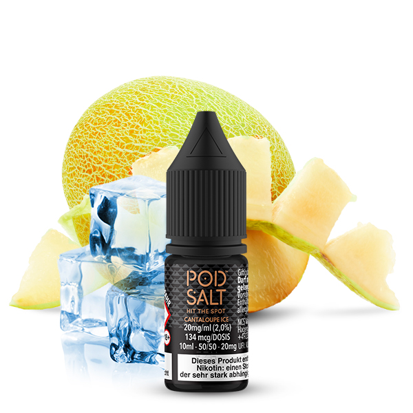 PodSalt - Cantaloupe Ice - 10ml Nikotinsalz-Liquid