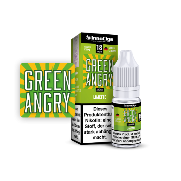 Green Angry Limetten - 10ml Liquid