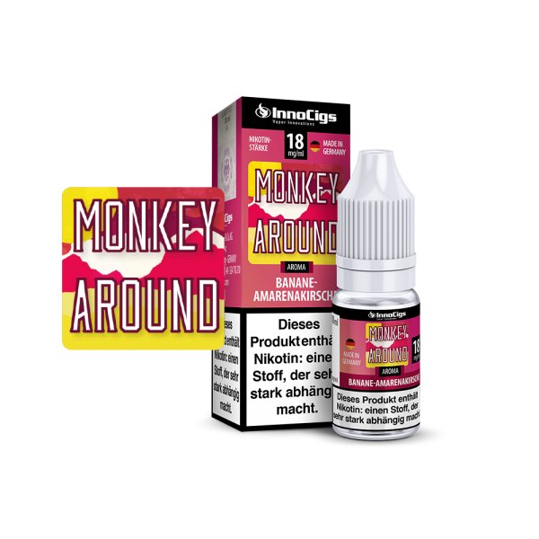 Monkey Around Bananen-Amarenakirsche - 10ml Liquid