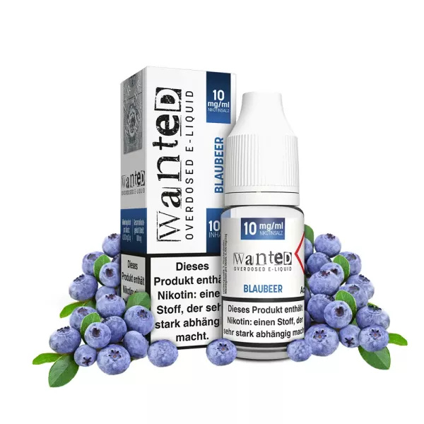 Blaubeer - 10ml Nikotinsalz-Liquid