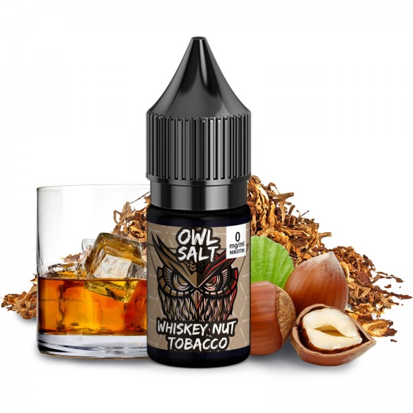 Whiskey Nut Tobacco - 10ml Nikotinsalz-Liquid