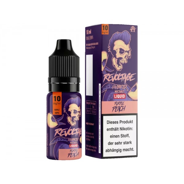 Purple Peach 10ml Hybrid-Nikotinsalz Liquid