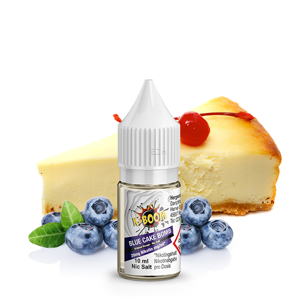 Blue Cake Bomb 10ml Nikotinsalz-Liquid 20mg/ml