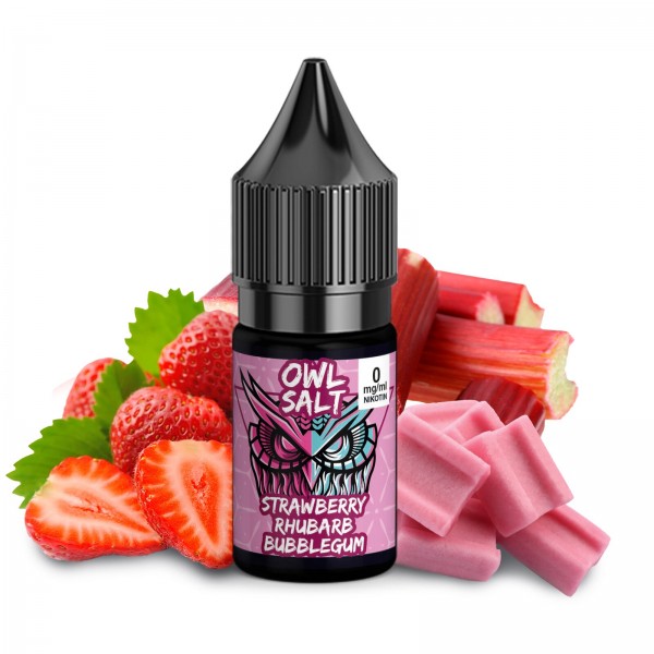 Strawberry Rhubarb Bubblegum - 10ml Nikotinsalz-Liquid