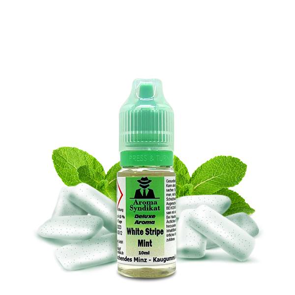 Deluxe - White Stripe Mint - 10ml Aroma