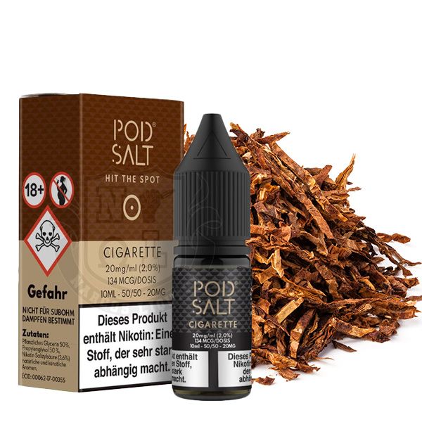 PodSalt - Cigarette - 10ml Nikotinsalz-Liquid