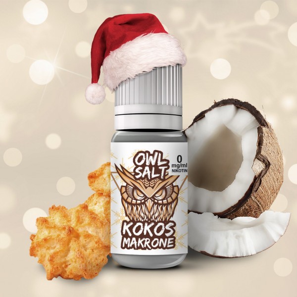 Kokosmakrone - 10ml Nikotinsalz-Liquid