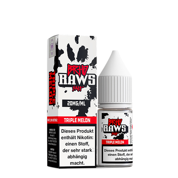 Raws Triple Melon - 10ml Nikotinsalz-Liquid