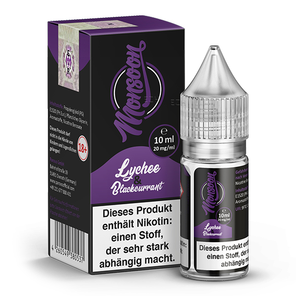 Lychee & Blackcurrant - 10ml Nikotinsalz-Liquid