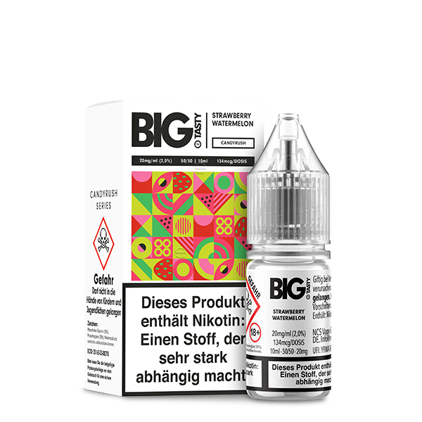 Strawberry Watermelon - 10ml Nikotinsalz-Liquid