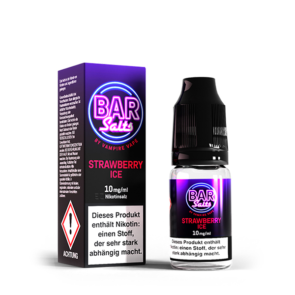 Strawberry Ice - 10ml Nikotinsalz-Liquid