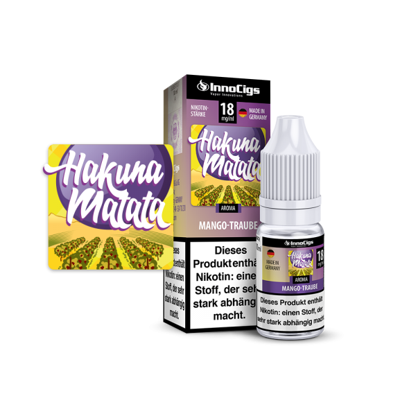 Hakuna Matata Traube - 10ml Liquid