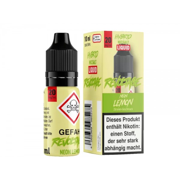 Neon Lemon 10ml Hybrid-Nikotinsalz Liquid