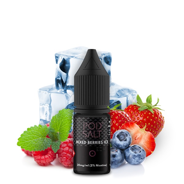 PodSalt - Mixed Berries Ice - 10ml Nikotinsalz-Liquid