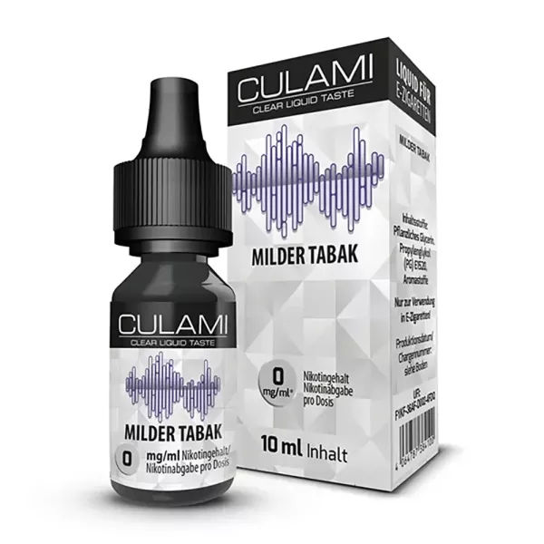 Milder Tabak - 10ml Liquid