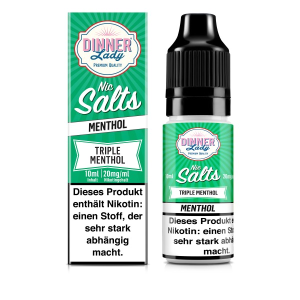 Triple Menthol - 10ml Nikotinsalz-Liquid